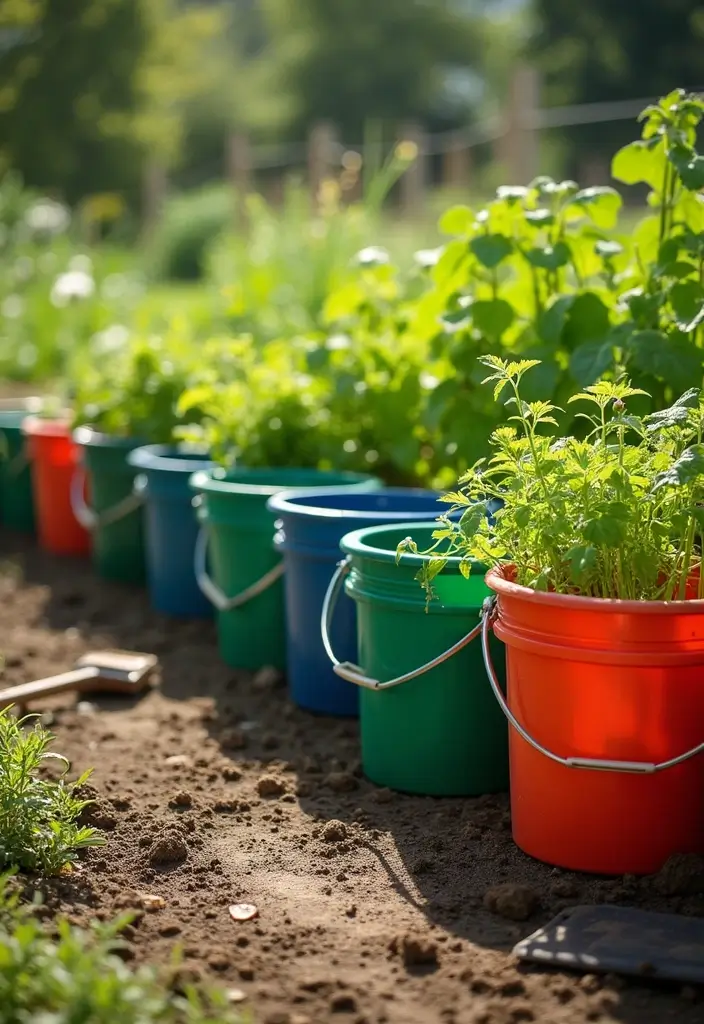 25 Bucket Gardening 5 Gallon Tips for Easy Planting - 8. Rotate Your Crops