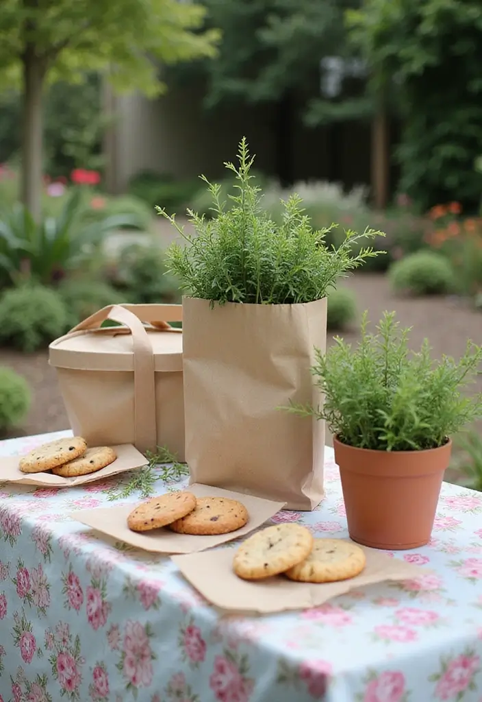 25 Charming Garden Tea Party Ideas for An Elegant Afternoon - 19. Takeaway Treats