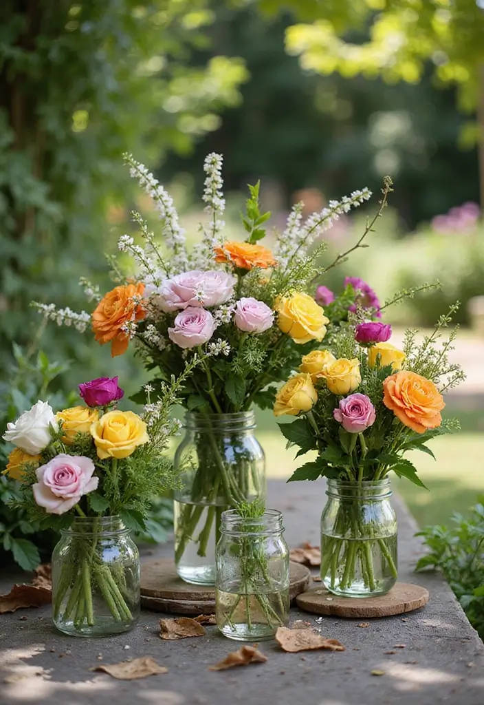 25 Charming Garden Tea Party Ideas for An Elegant Afternoon - 2. Floral Centerpieces