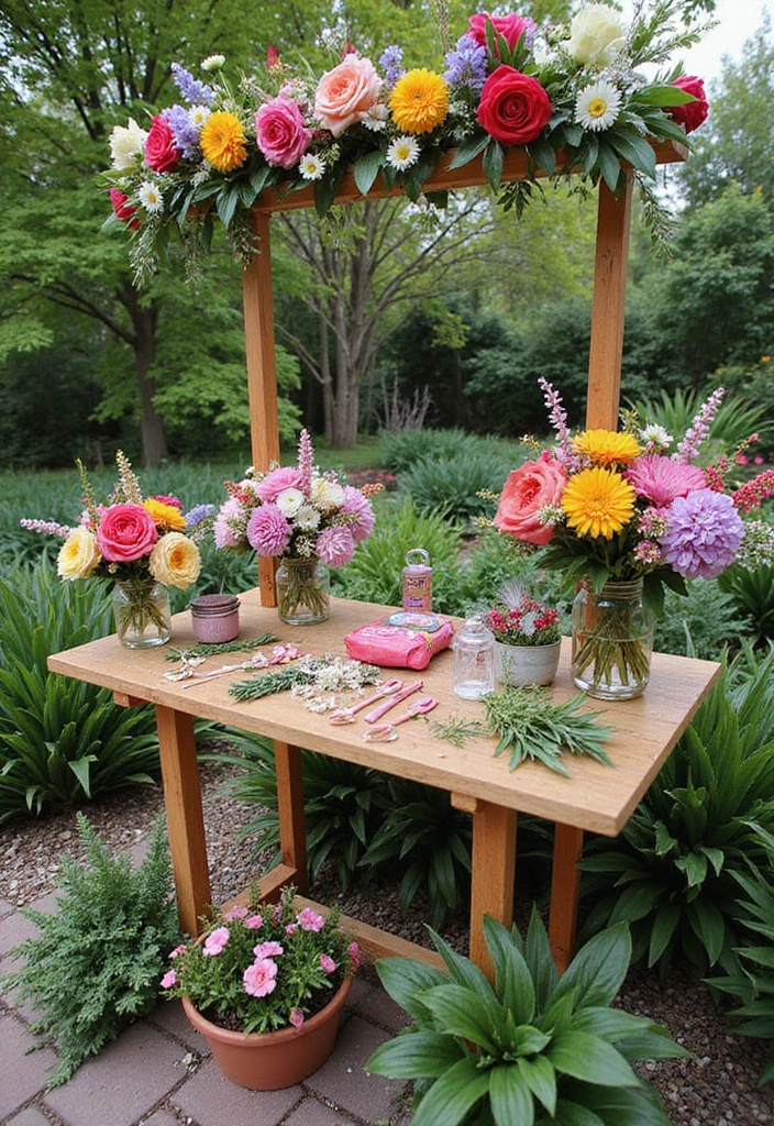25 Charming Garden Tea Party Ideas for An Elegant Afternoon - 21. DIY Flower Crowns