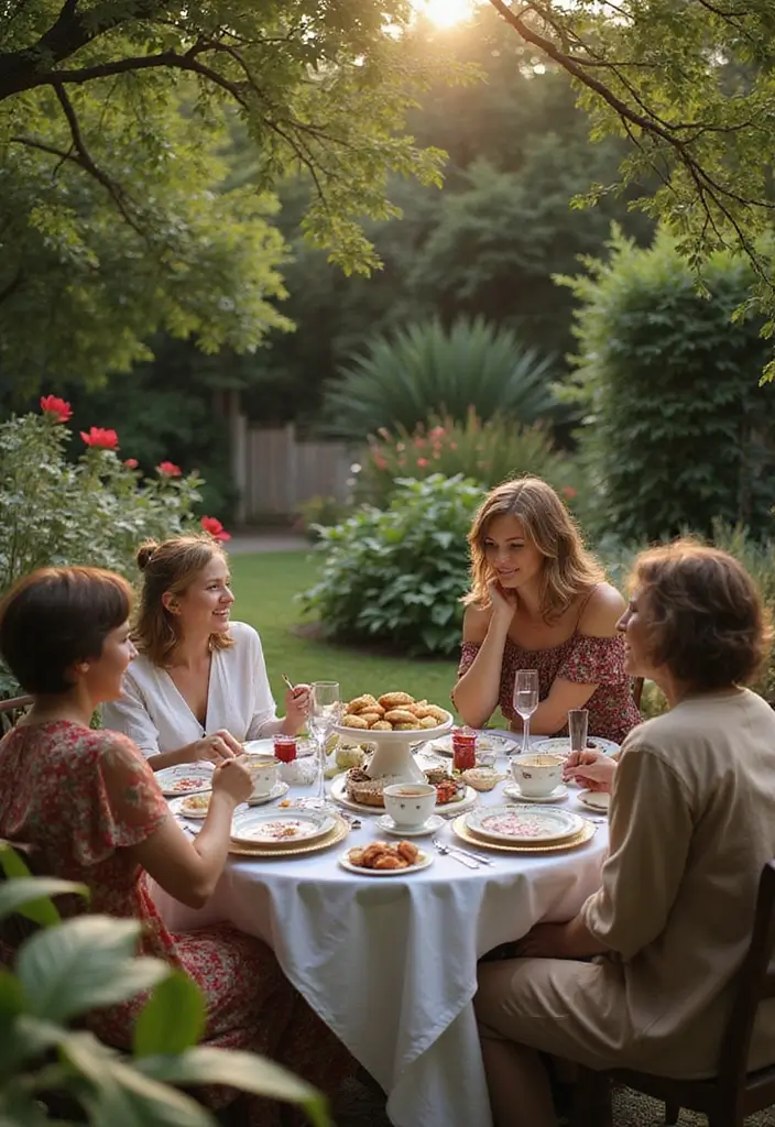 25 Charming Garden Tea Party Ideas for An Elegant Afternoon - 24. Engaging Storytelling