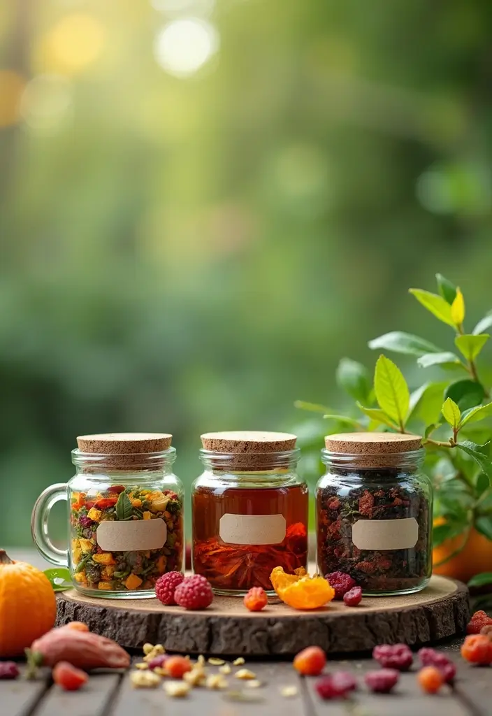 25 Charming Garden Tea Party Ideas for An Elegant Afternoon - 6. Creative Tea Blends