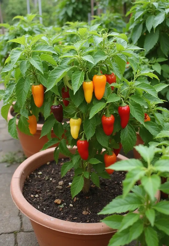 25 Container Gardening Vegetables: Grow Fresh Food Anywhere - 3. Bell Peppers