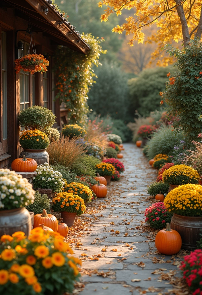 25 Cottage Core Garden Trends for a Rustic, Whimsical Look - 12. Seasonal Displays