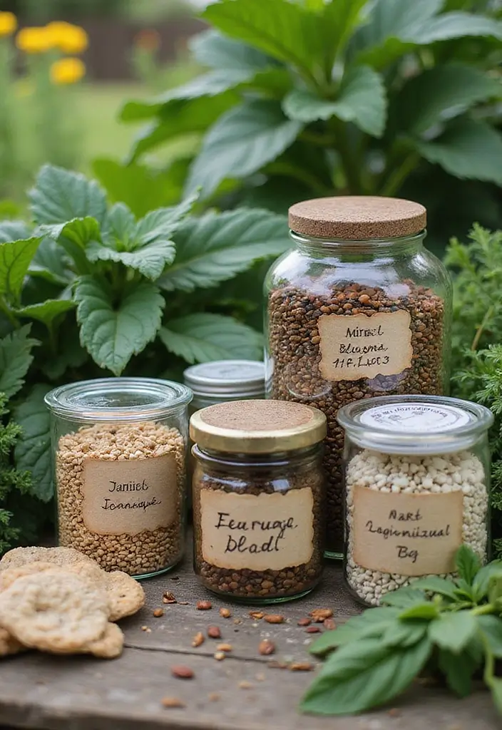 25 Exploring The Secret Garden: Timeless Charm and Design - 16. The Joy of Seed Saving