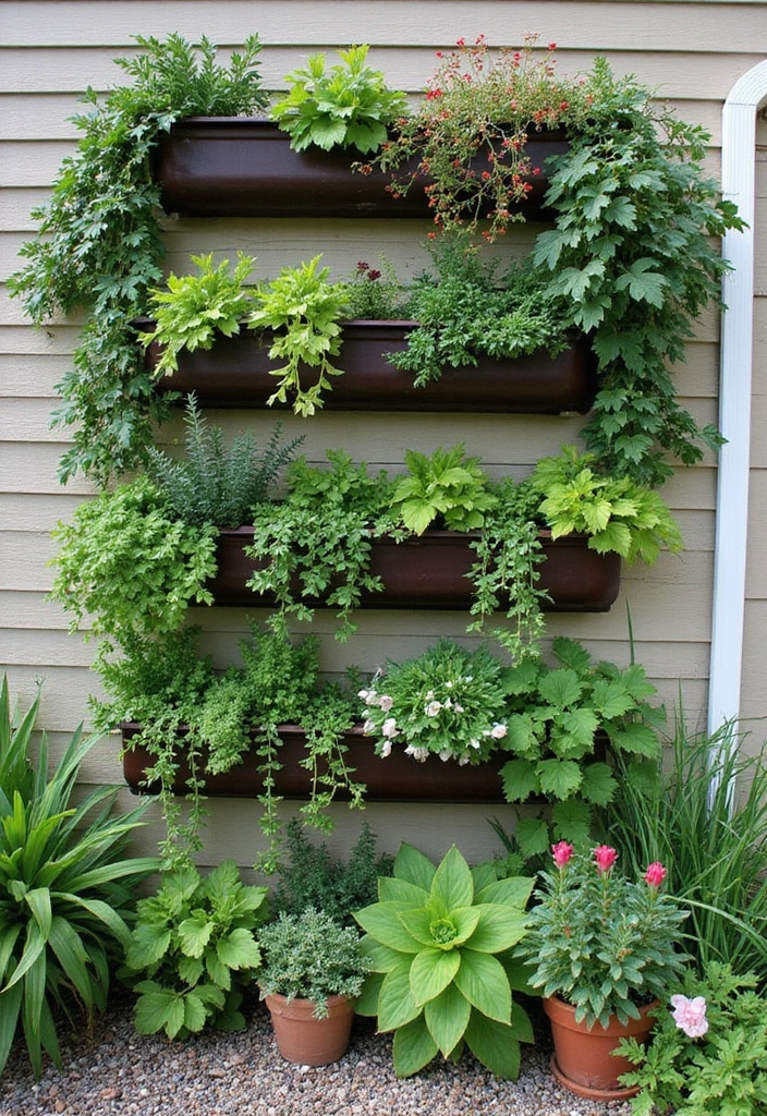 25 Exploring The Secret Garden: Timeless Charm and Design - 7. Vertical Gardening Ideas