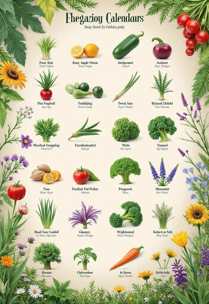 25 Exploring The Secret Garden: Timeless Charm and Design - 9. Seasonal Planting Guide