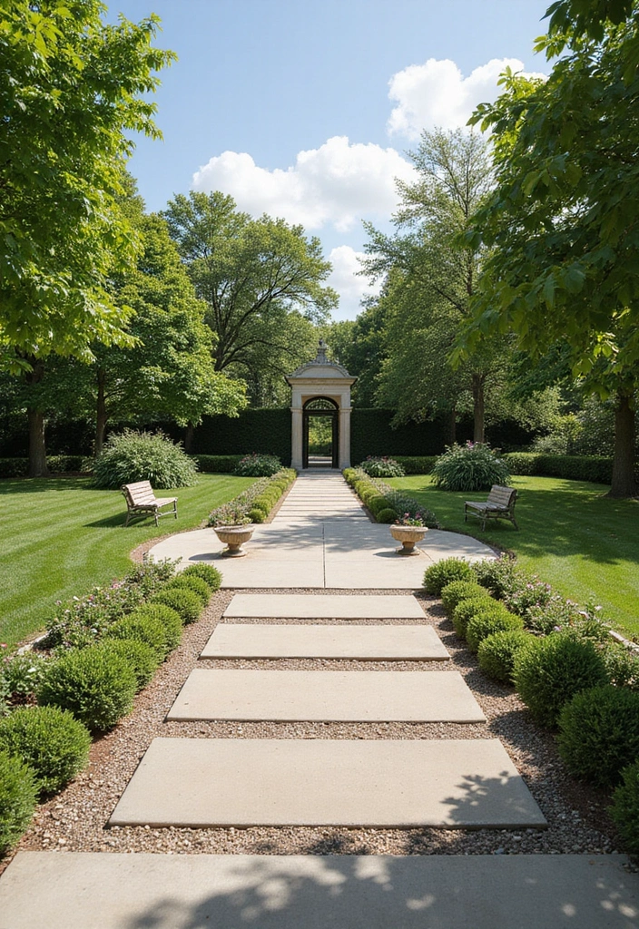 25 Formal Garden Design Principles for Elegant Outdoors - 12. Accessibility and Flow