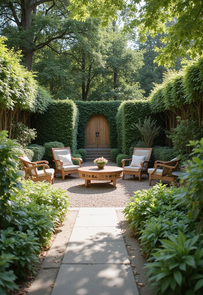 25 Formal Garden Design Principles for Elegant Outdoors - 15. Create Outdoor Rooms