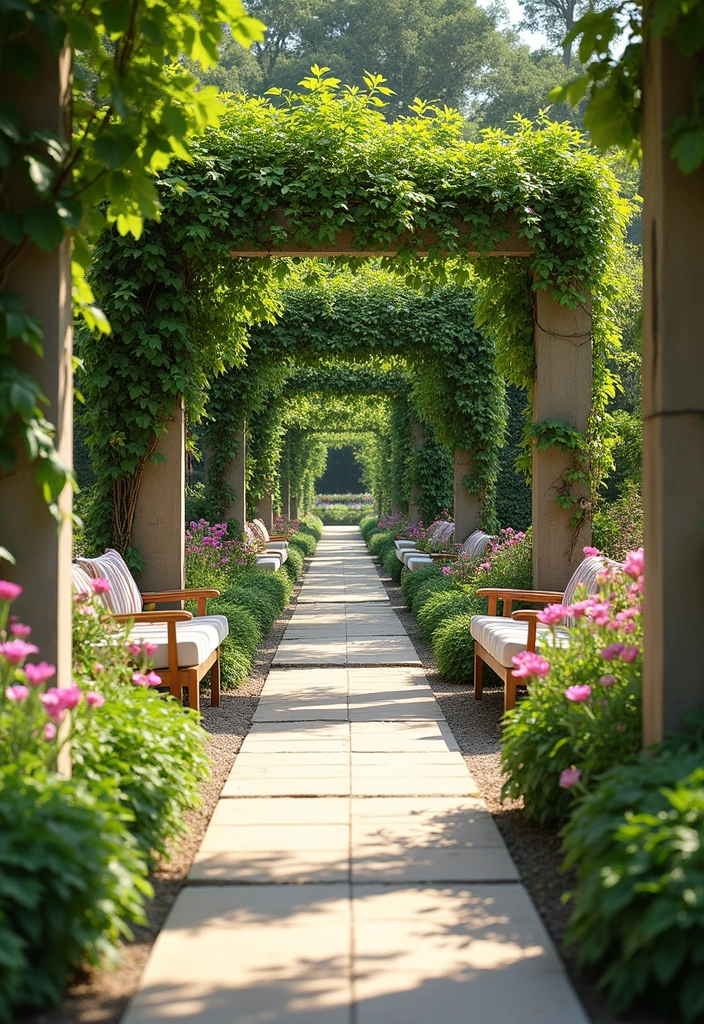 25 Formal Garden Design Principles for Elegant Outdoors - 20. Incorporate Seating Areas