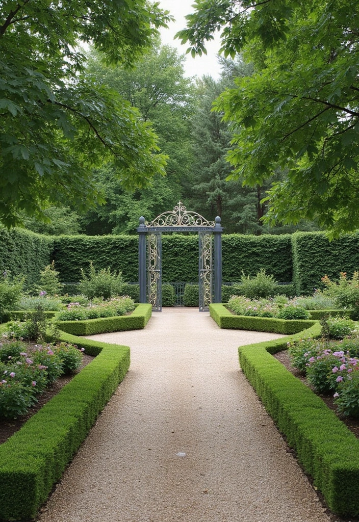 25 Formal Garden Design Principles for Elegant Outdoors - 7. Establish Clear Boundaries