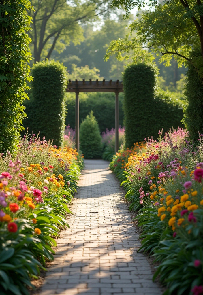 25 Formal Garden Design Principles for Elegant Outdoors - 9. Seasonal Color Schemes