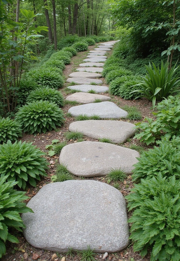 25 Front Yard Garden Design Ideas to Boost Curb Appeal - 11. Sustainable Pathways