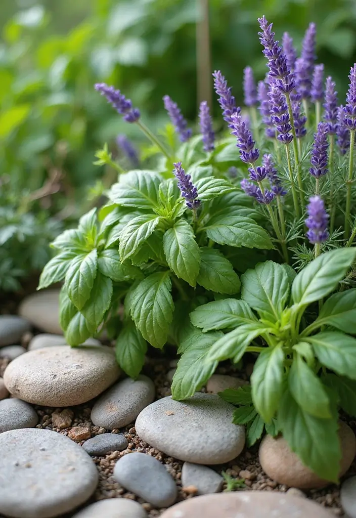 25 Front Yard Garden Design Ideas to Boost Curb Appeal - 24. Aromatic Herb Gardens