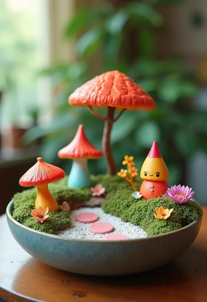25 Miniature Zen Garden Ideas to Bring Calm Indoors - 10. Themed Zen Gardens