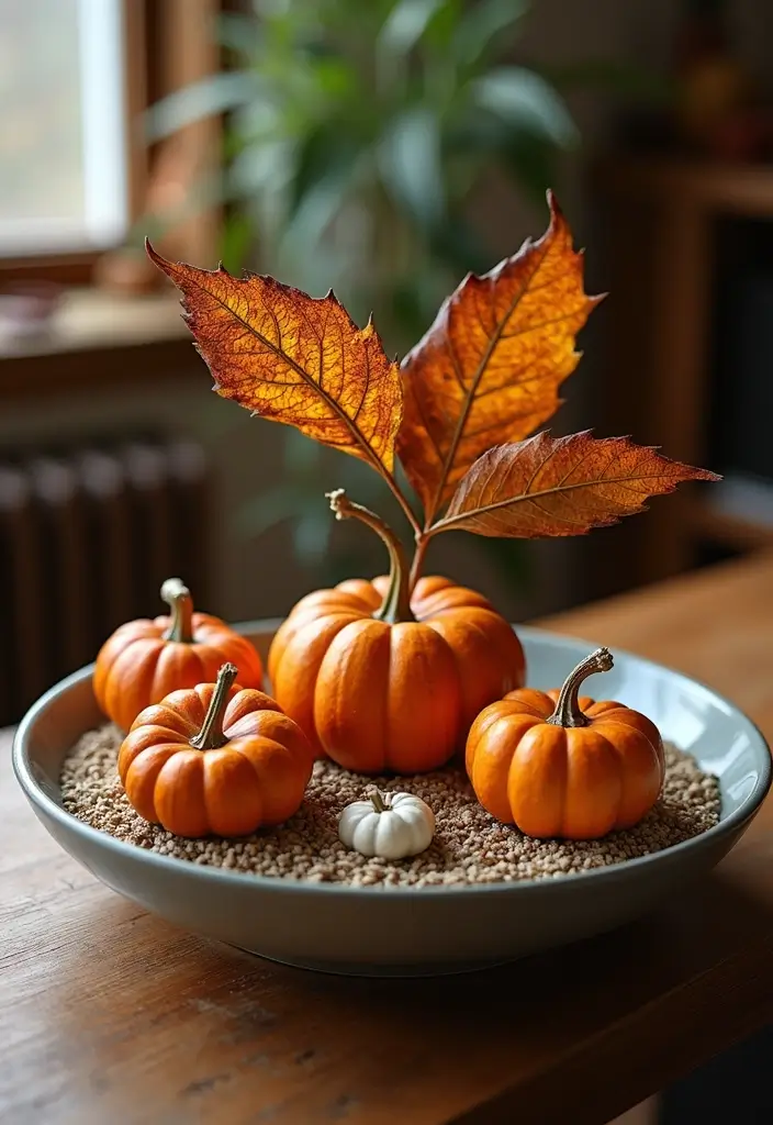 25 Miniature Zen Garden Ideas to Bring Calm Indoors - 9. Seasonal Zen Gardens