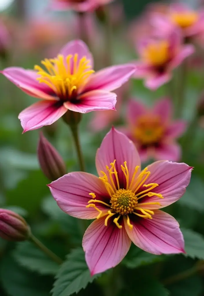 25 Perennial Garden Ideas for Year-Round Color - 16. Columbine: Delicate Beauty