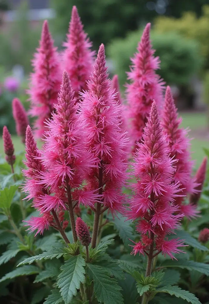 25 Perennial Garden Ideas for Year-Round Color - 2. Astilbe: Colorful Plumes