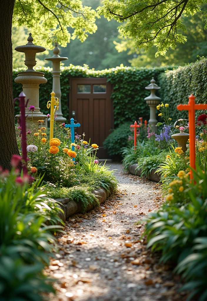 25 Small Garden Design Ideas to Maximize Every Inch - 11. Garden Art: Adding Personal Touches