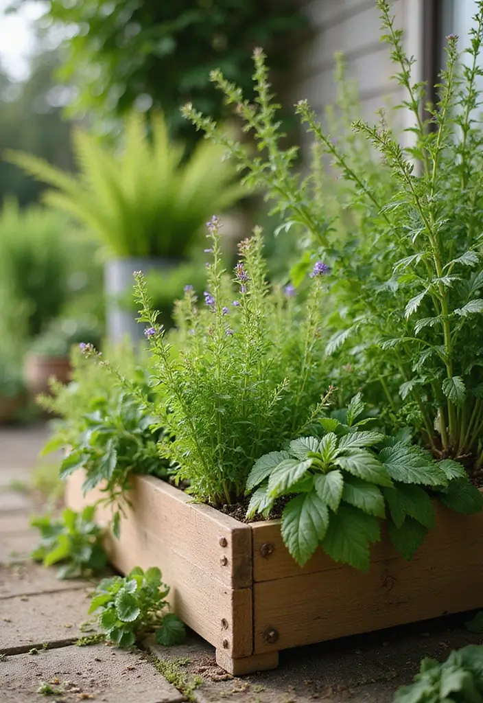 25 Small Garden Design Ideas to Maximize Every Inch - 5. Herb Gardens: Flavors on a Smaller Scale