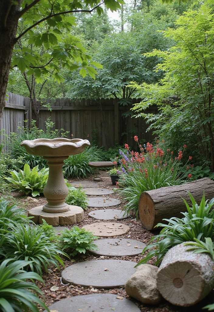 25 Small Garden Design Ideas to Maximize Every Inch - 7. Wildlife-Friendly Gardens: Nature's Allies