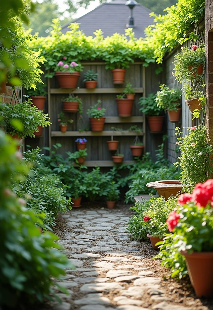 25 Small Garden Design Ideas to Maximize Every Inch - 9. Creative Use of Space: Underutilized Areas