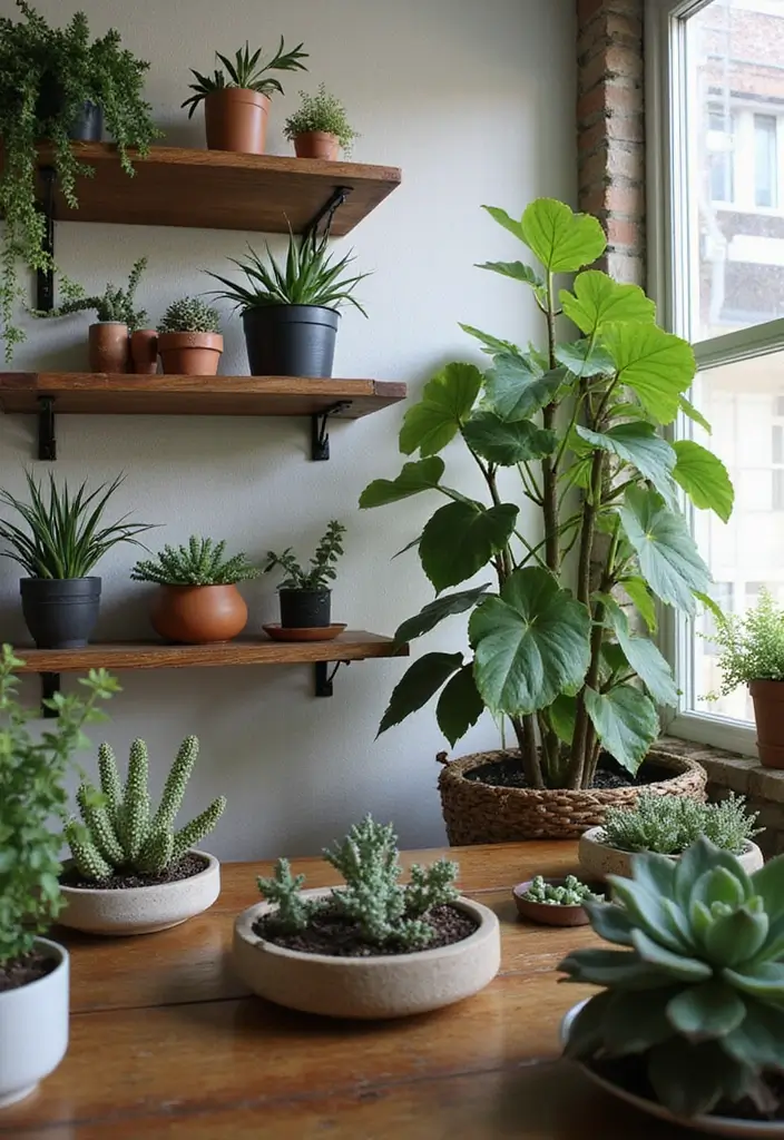 25 Stunning Succulent Garden Design Tips for Easy Care - 20. Use Succulents for Indoor Air Quality