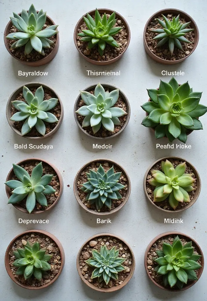 25 Stunning Succulent Garden Design Tips for Easy Care - 22. Educate Yourself on Different Varieties