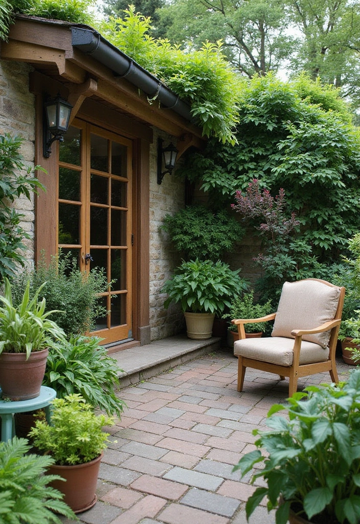 25 Terrace Garden Design Inspirations for Stylish Sunlit Spaces - 15. Herb Tea Garden