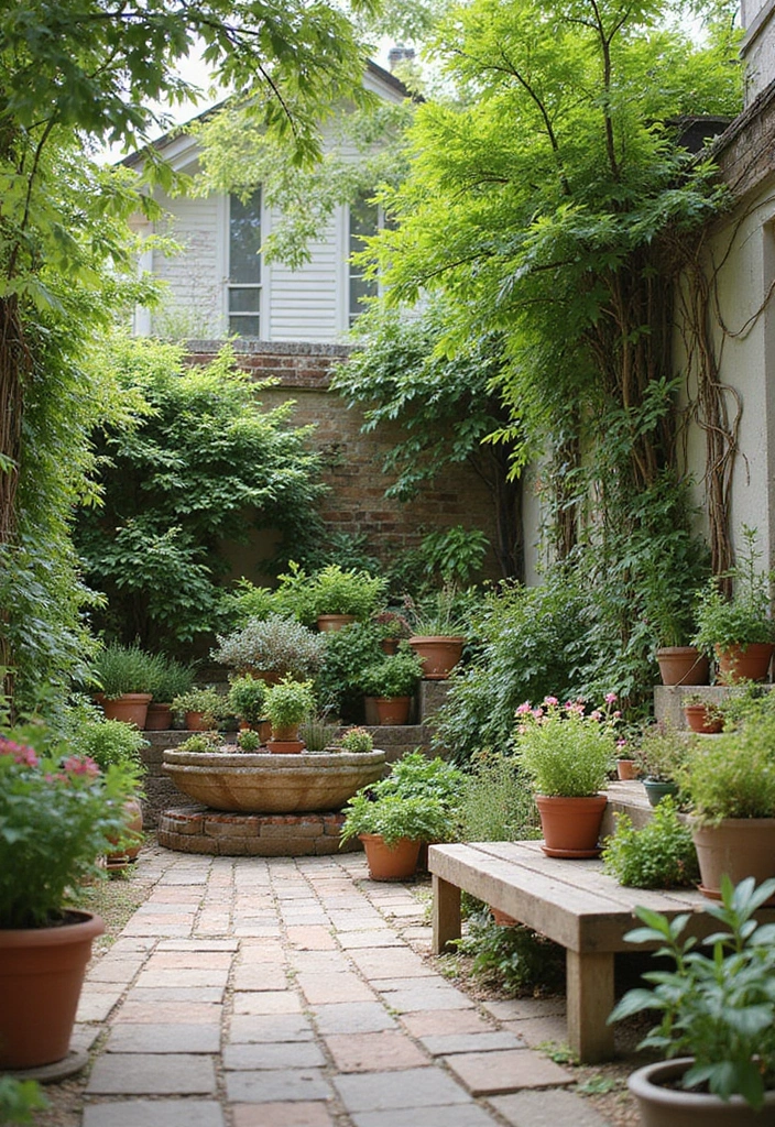 25 Terrace Garden Design Inspirations for Stylish Sunlit Spaces - 17. Family-Friendly Herb Garden