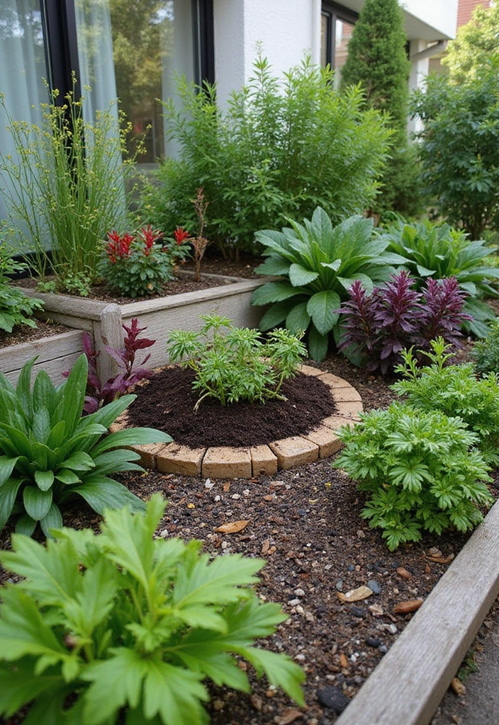 25 Terrace Garden Design Inspirations for Stylish Sunlit Spaces - 22. Composting Corner