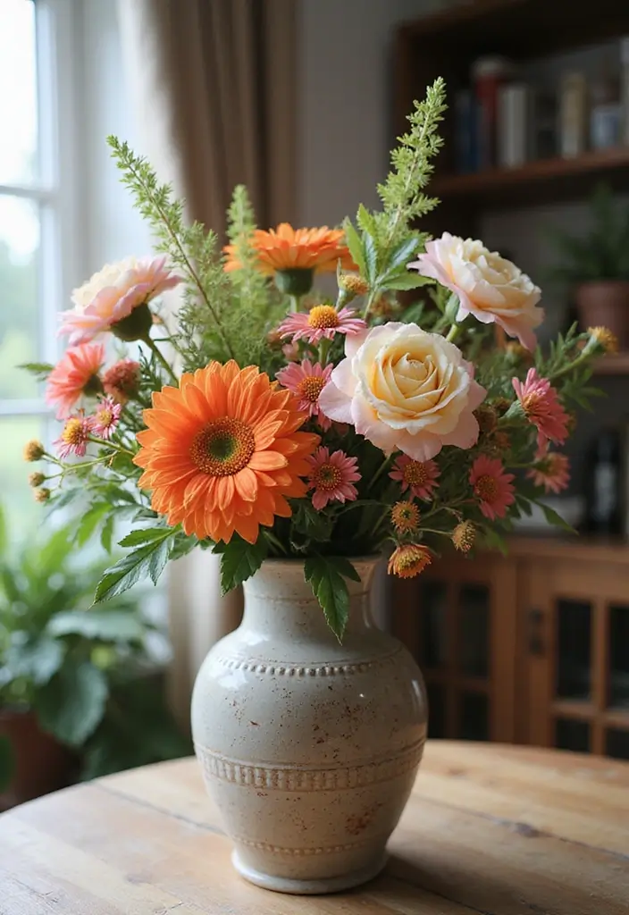 26 Charming English Cottage Garden Ideas for Timeless Beauty - 18. Seasonal Flower Arrangements
