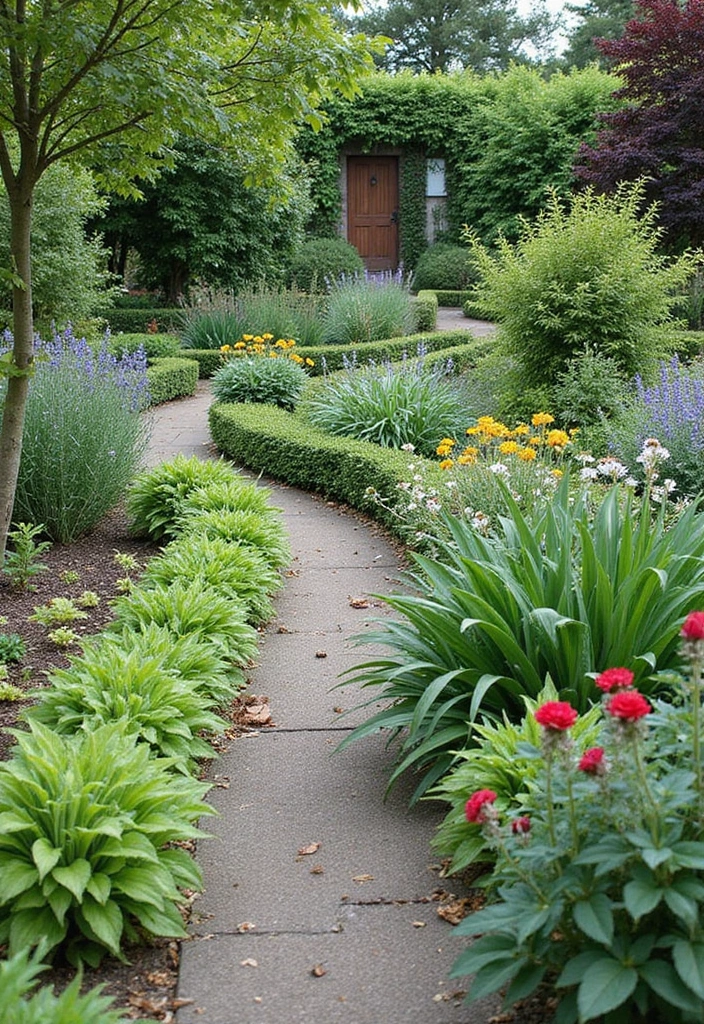 26 Charming English Cottage Garden Ideas for Timeless Beauty - 24. Companion Planting for Healthier Growth