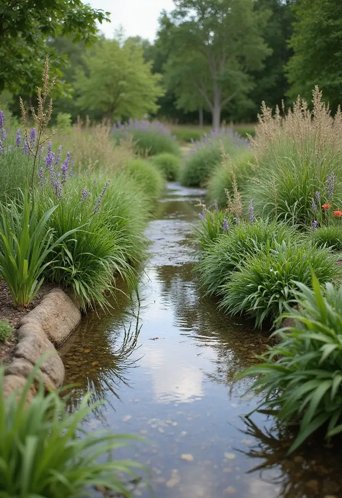 26 Creative Garden Design Plans for Every Home - 13. Rain Garden
