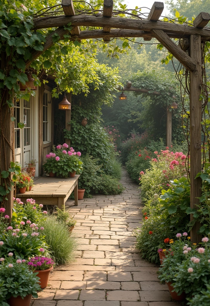 26 Creative Garden Design Plans for Every Home - 19. Vintage-Inspired Garden