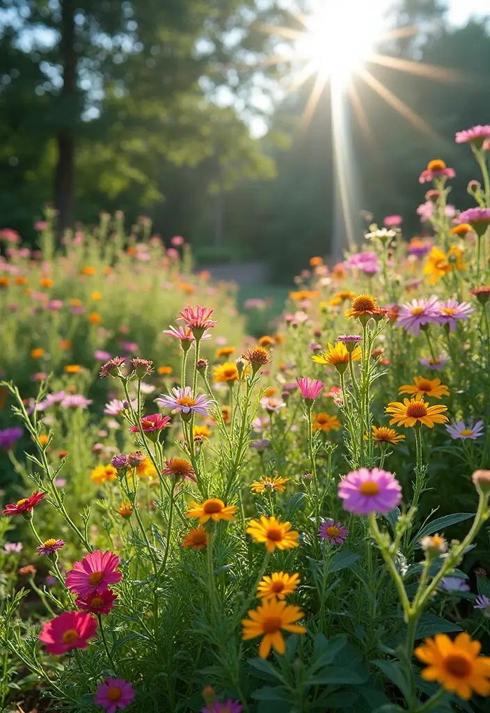 26 Creative Garden Design Plans for Every Home - 23. Wildflower Culinary Garden