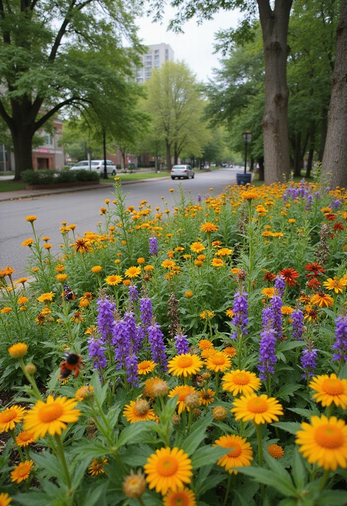 26 Creative Garden Design Plans for Every Home - 26. Urban Pollinator Garden
