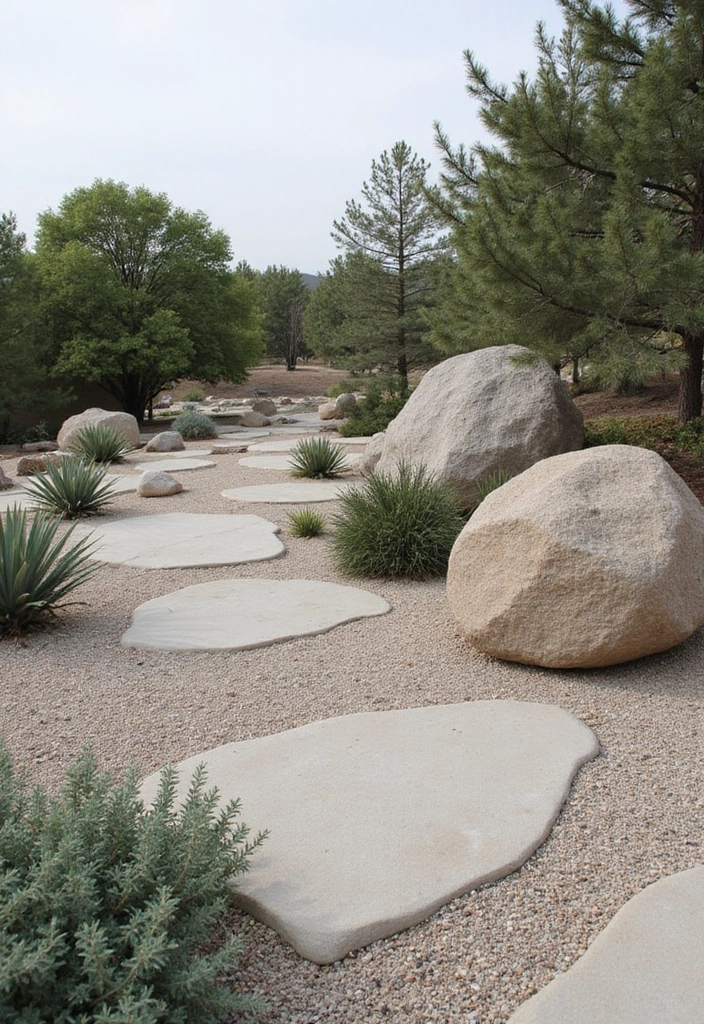 26 Creative Rock Garden Ideas for Every Yard - 1. Minimalist Rock Garden