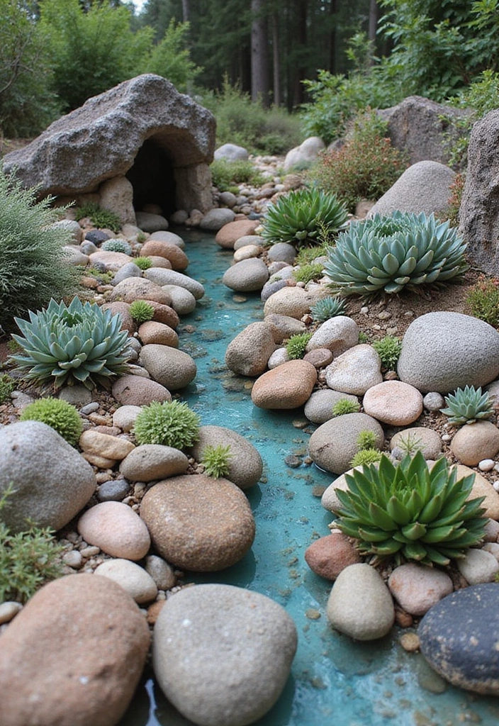 26 Creative Rock Garden Ideas for Every Yard - 26. Themed Rock Gardens
