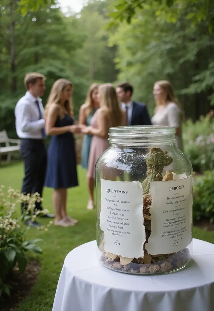 26 Garden Party Aesthetic Inspirations for a Picture-Perfect Celebration - 20. Engaging Conversation Starters