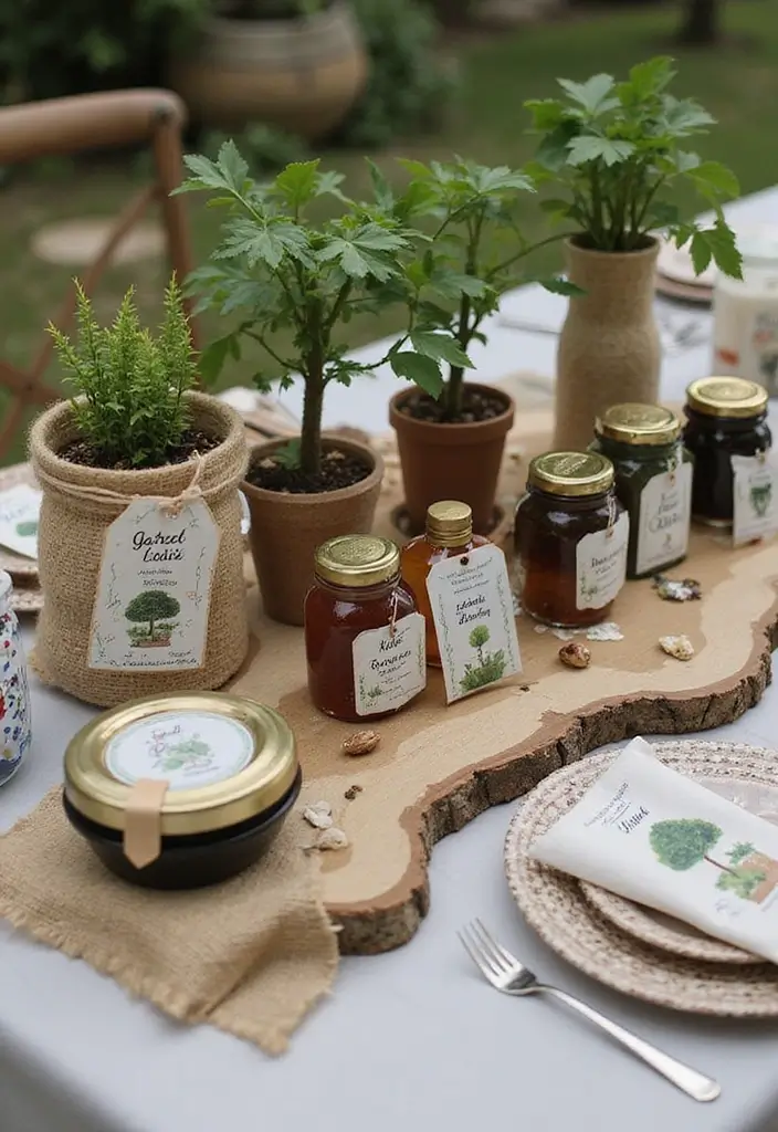 26 Garden Party Aesthetic Inspirations for a Picture-Perfect Celebration - 5. Garden Themed Favors