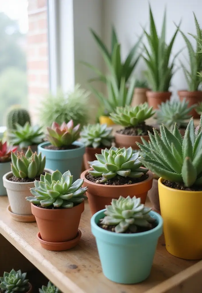 26 Home Garden Ideas for Beginners and Experts - 11. Embrace a Succulent Garden