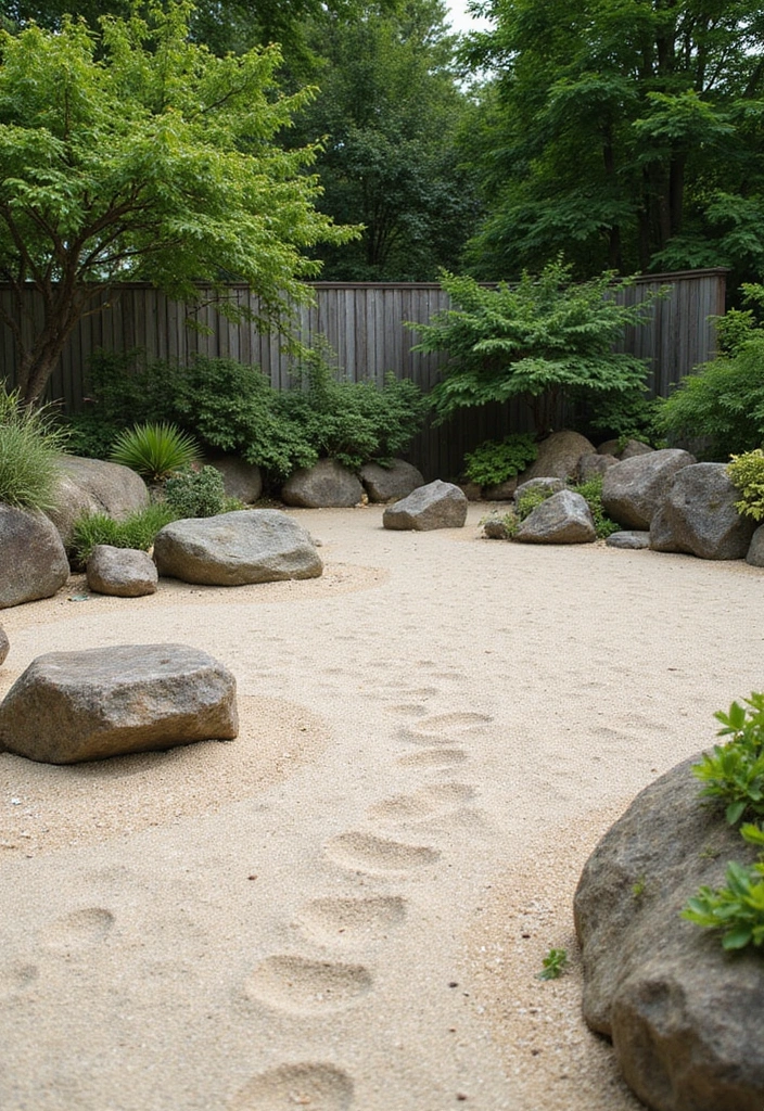 26 Home Garden Ideas for Beginners and Experts - 17. Cultivate a Zen Garden