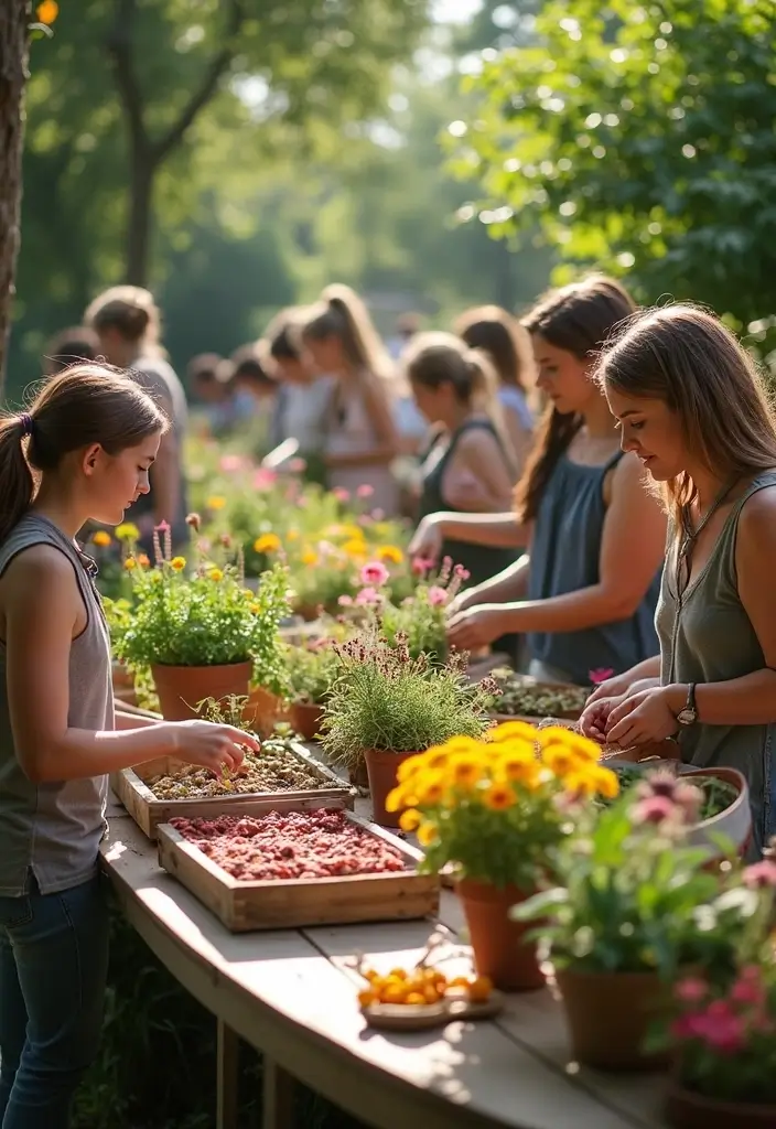 26 Home Garden Ideas for Beginners and Experts - 19. Host a Seed Swap Party