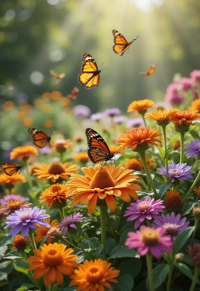 26 Home Garden Ideas for Beginners and Experts - 21. Create a Butterfly Garden
