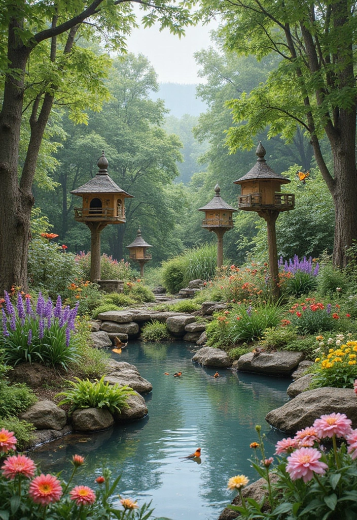 26 Home Garden Ideas for Beginners and Experts - 23. Explore Wildlife Gardening