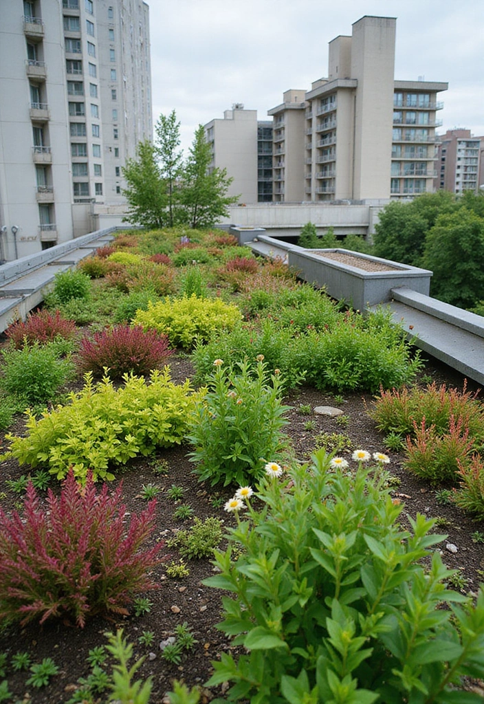 26 Home Garden Ideas for Beginners and Experts - 7. Implement a Green Roof