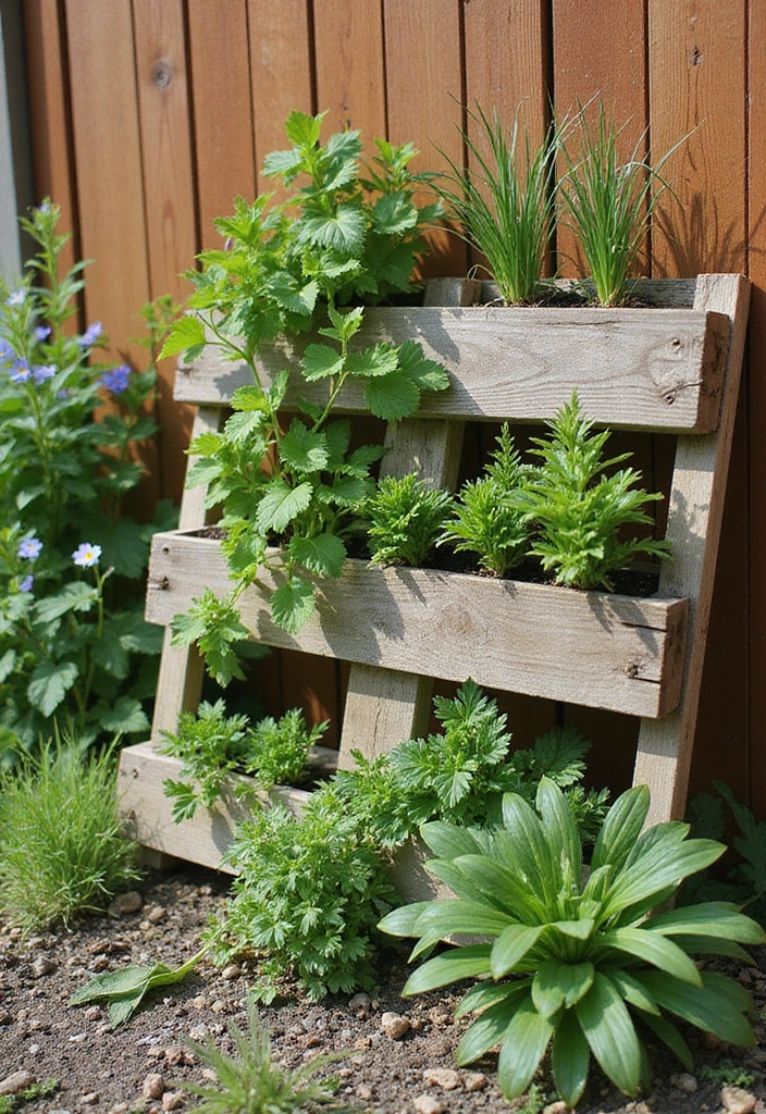 26 Home Garden Ideas for Beginners and Experts - 8. Try Out a Pallet Garden