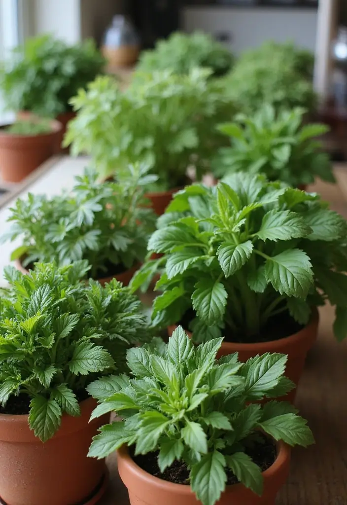 26 Kitchen Garden Ideas for Fresh Flavors at Your Fingertips - 14. Aromatic Herbs for Cooking