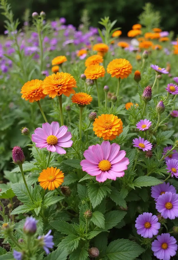 26 Small Garden DIY Ideas to Transform Your Compact Space - 14. Edible Flowers